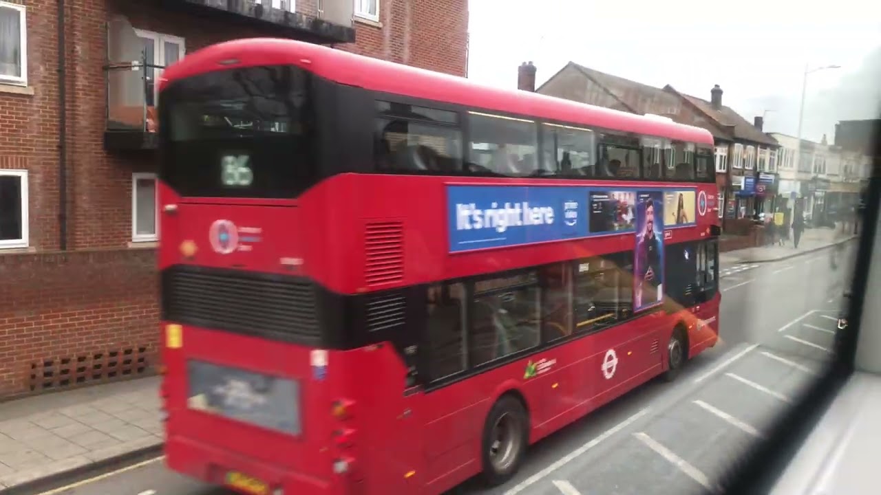 London Buses Route 86 82110 Stagecoach to Chapel Road at Ilford (Part 2)