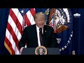 WATCH President Trump’s White House Speech On Veterans
