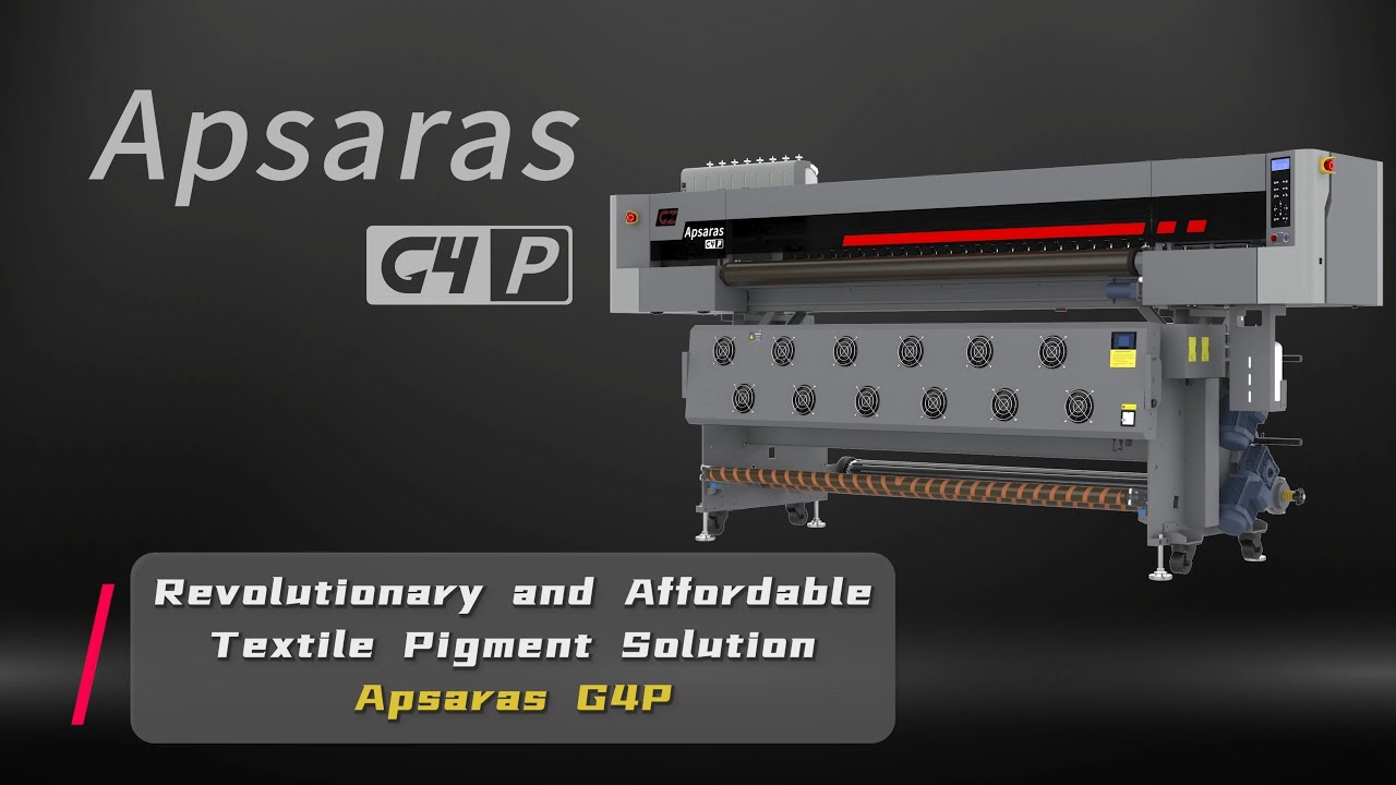 Apsaras G4P - The Revolutionary Direct to Textile Pigment Solution