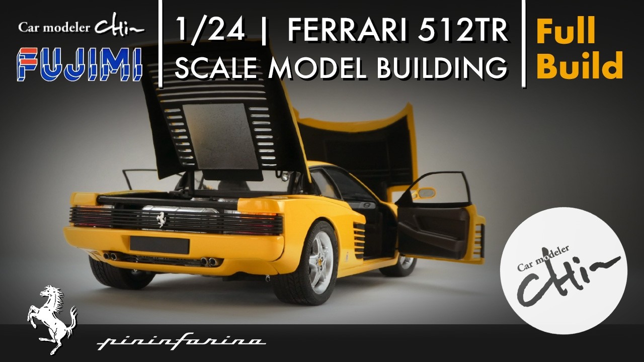 1/24 FUJIMI | FERRARI 512TR | Full Buil