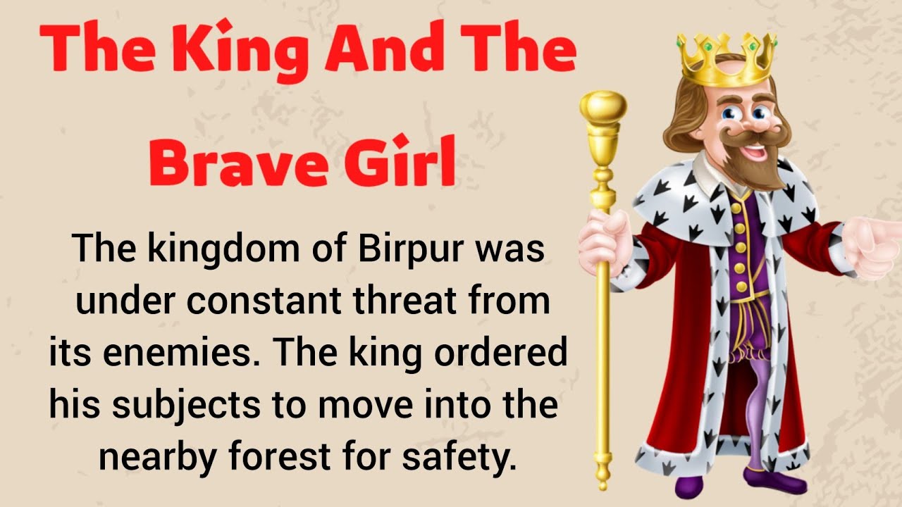Learn English Through Story👌| The King And The Brave Girl 😱| Improve ...