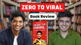 Zero to Viral by @financewithsharan Book Review | How To Get Viral |    Arjun Sachdev Hindi Video