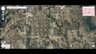 Plano, Texas - Urban Sprawl Time Lapse