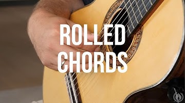 How to roll chords on guitar