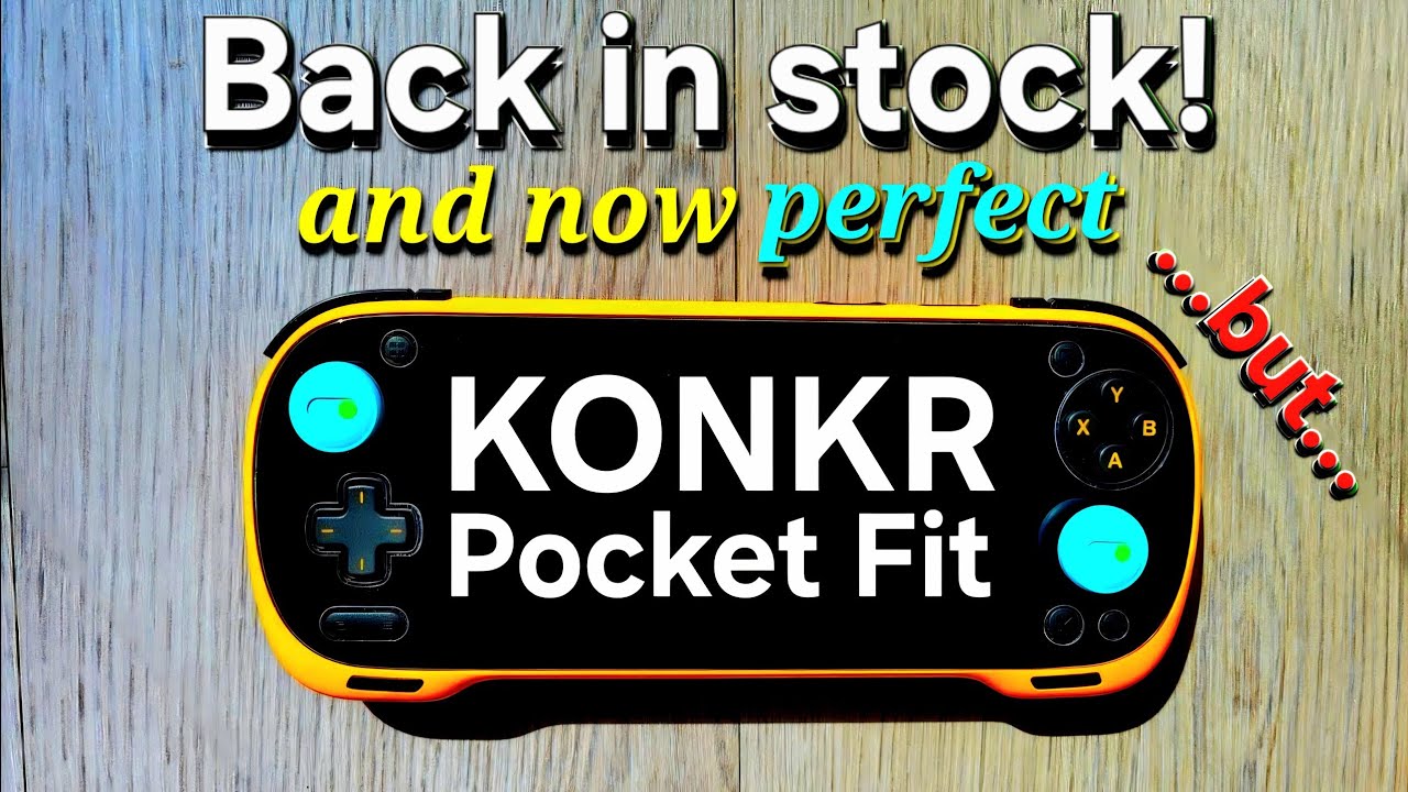 Perfected! Ayaneo KONKR Pocket Fit is back & better. But there's a