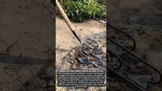 Homemade Multi-Blade Garden Cultivator That Breaks Soil Fast #satisfying #engineering