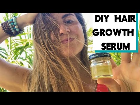 DIY Easy Vegan Hair-Growth Serum: Plastic Free!