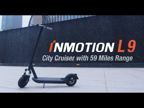 Introducing L9 Electric Scooter | City Cruiser 59 miles | Dual Suspension | Indiegogo Crowdfunding