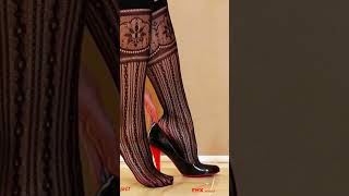 ASMR Visual - High Heels - Women walking - Try on haul  - Fashion 2023 model Louisa - FHXproject