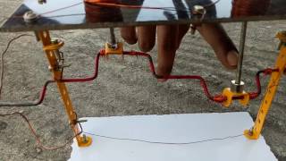 BITSVIZAG MECHANICHAL  STUDENTS  PROJECT ON - ELECTRO MAGNETIC PISTON ENGINE
