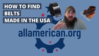 How to Find Belts Made in the USA (+ 6 Awesome American Made Belts!)