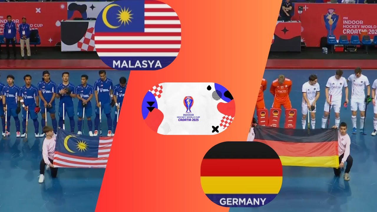 كأس العالم لهوكي الصالات 2025 Germany vs Malaysia – Quarter 1 - Indoor Hockey World Cup