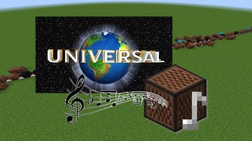 Minecraft: Universal Studios Theme with Note Blocks