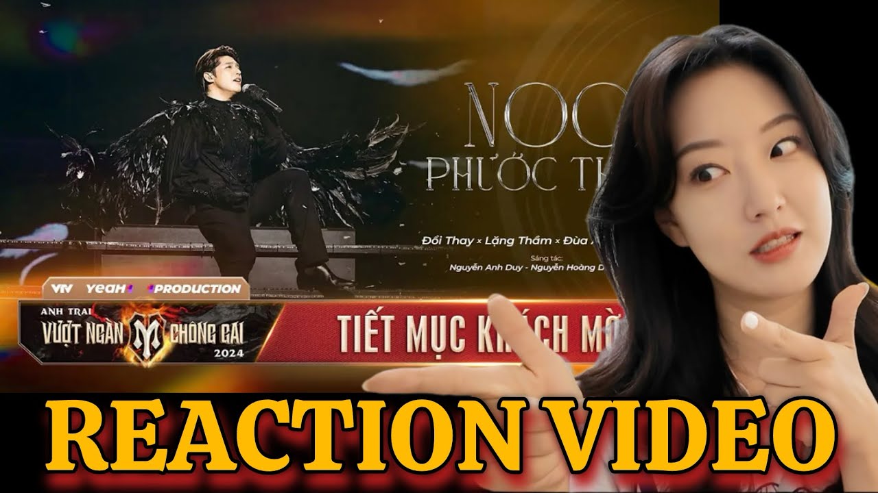 🇻🇳🇰🇷Fan Hàn Quốc reaction sân khấu mashup 3 bài của Noo Phước Thịnh tại ATVNCG – Quá đỉnh luôn!!