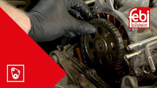 [EN] Engine timing chain drive inspection and replacement Resimi