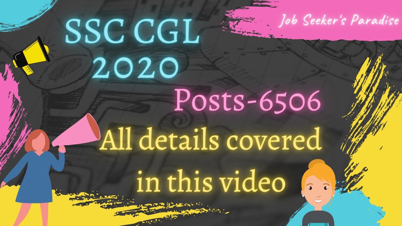 SSC CGL 2020-21|| DETAILED NOTIFICATION || SYLLABUS || GOVT JOBS 2020 || Apply Now🔥