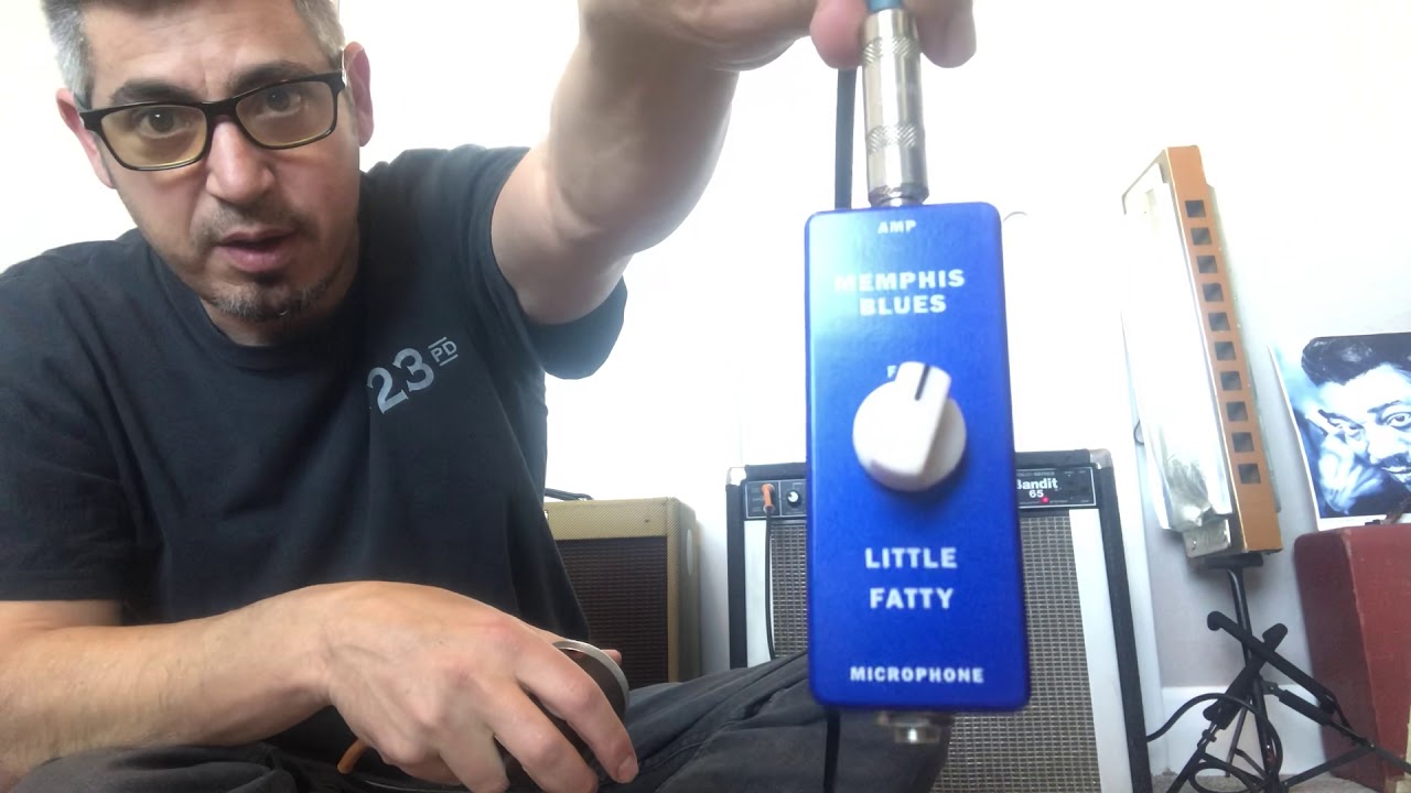 ハーモニカ用ミニペダル MEMPHIS BLUES LITTLE FATTY Little Fatty pedal - YouTube