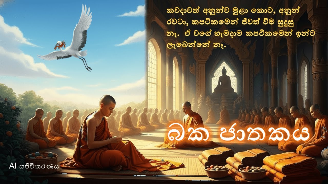 බක ජාතකය | Baka Jathakaya