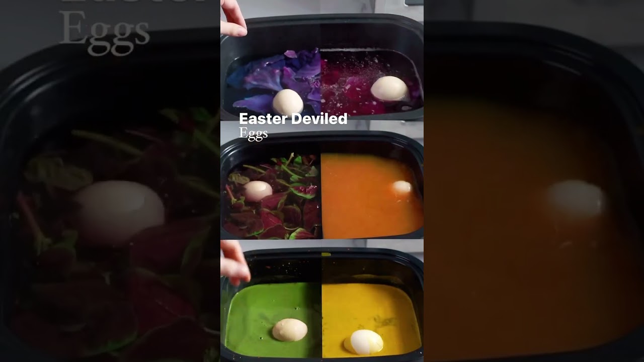 EASTER DEVILED EGGS🪺 | Easter Recipes