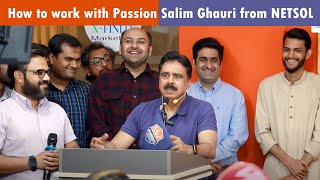 Famous How to work with Passion -  Salim Ghauri from NETSOL at Enablers College of Technology Profile