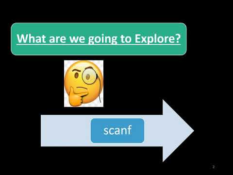 scanf   input in c ppt