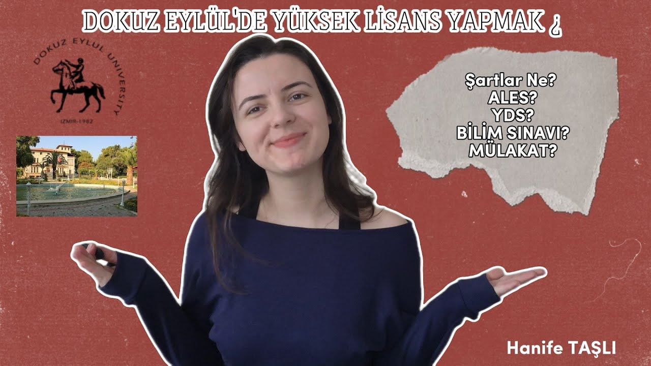 DOKUZ EYLÜL 'DE YÜKSEK LİSANS ??