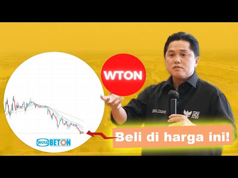 Alasan WTON Turun Terus (Analisa Saham WTON)