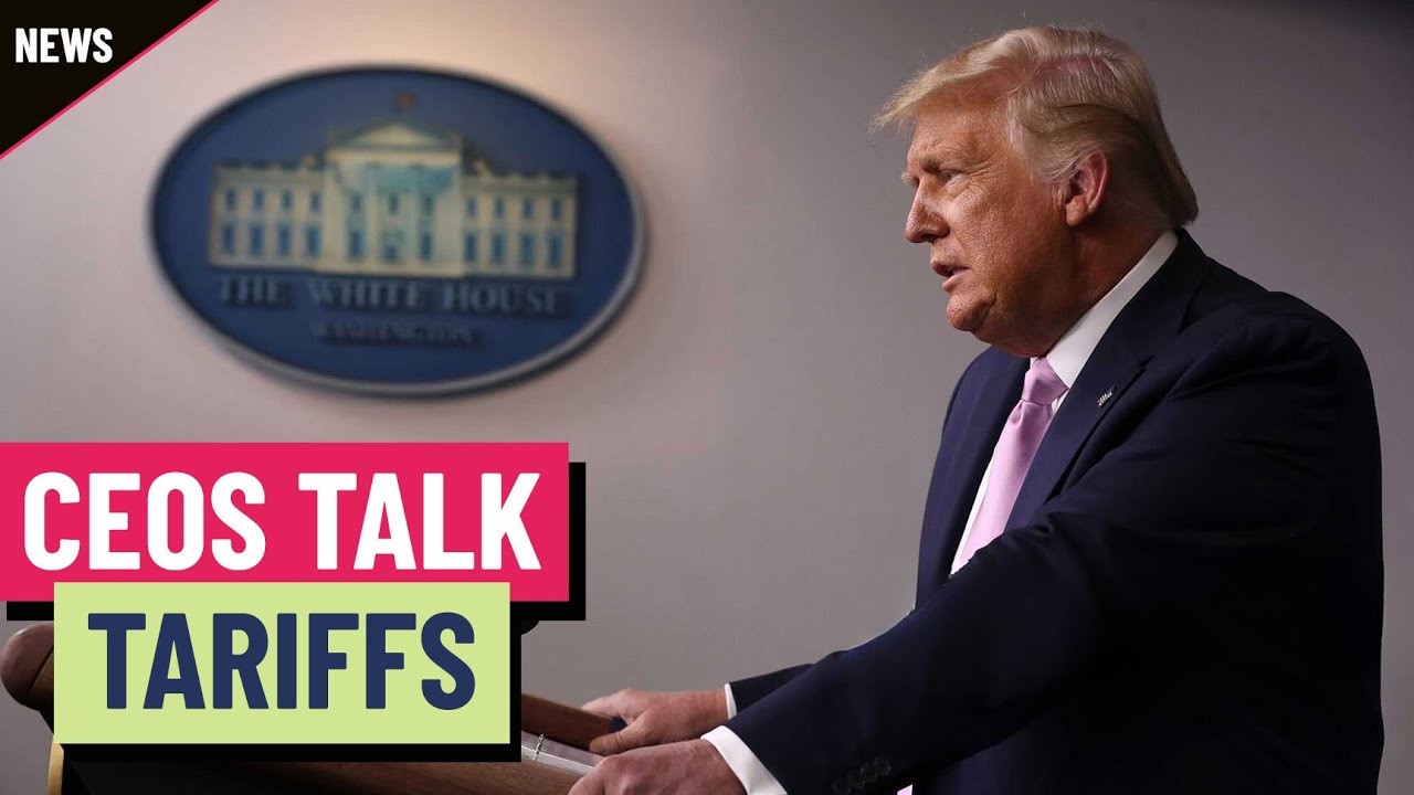 European CEOs have unexpected reaction to Trump tariffs European CEOs have unexpected reaction to Trump tariffs