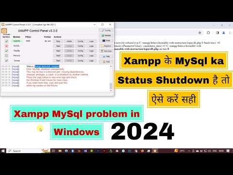 Xampp not working