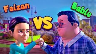 Faizan Aur Babloo Ki Taqat New Ghulam Rasool Cartoon For Kids English Subtitles