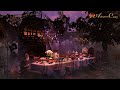 🍰🍵 TEA PARTY AMBIENCE: Tea Pouring, Sugar Cubes, Night Ambient Sounds, Chimes