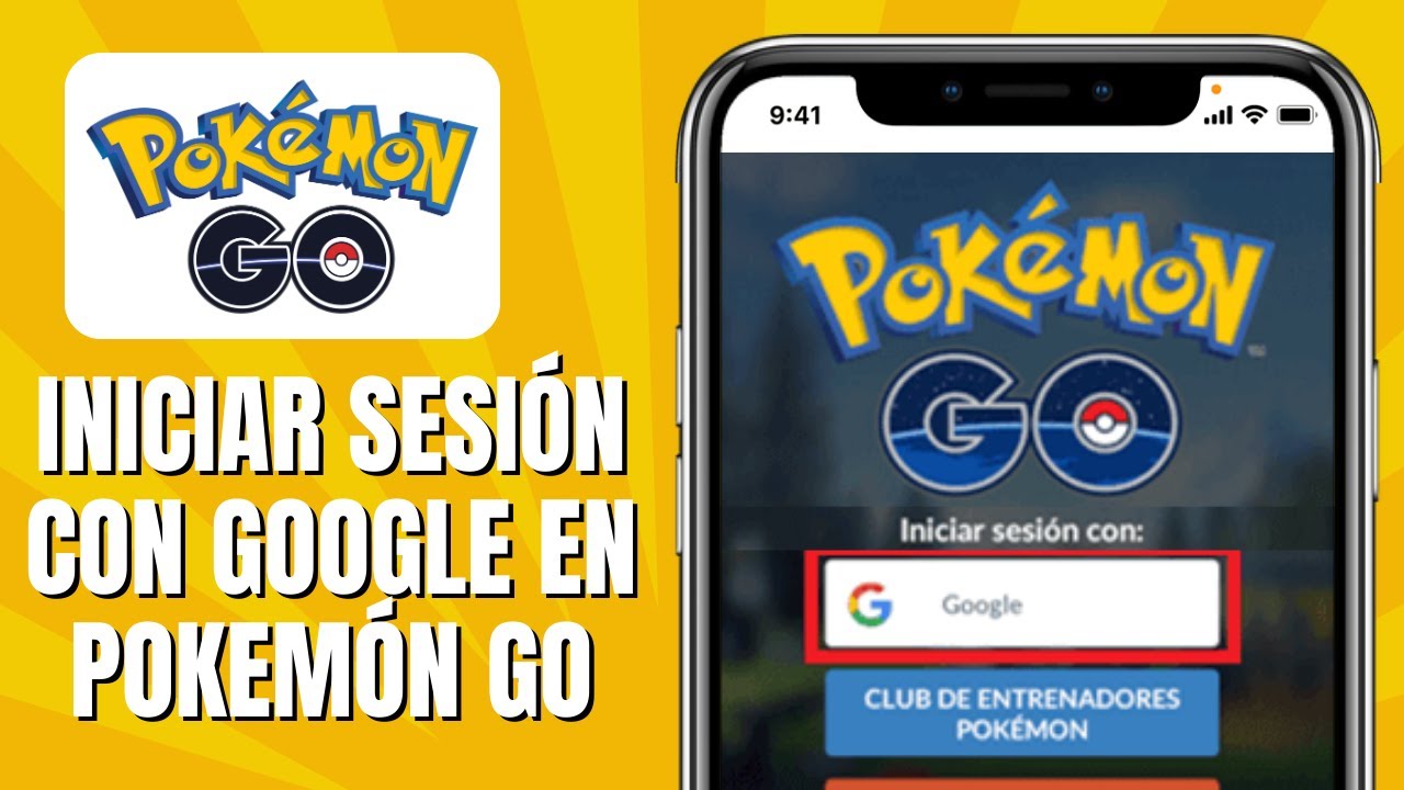 Cómo INICIAR SESIÓN Con GOOGLE En POKEMÓN GO