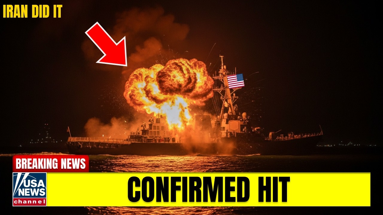 Iranian Missile Strikes USS Gonzalez — 46 Minutes Later, B-2s Were Over Shiraz