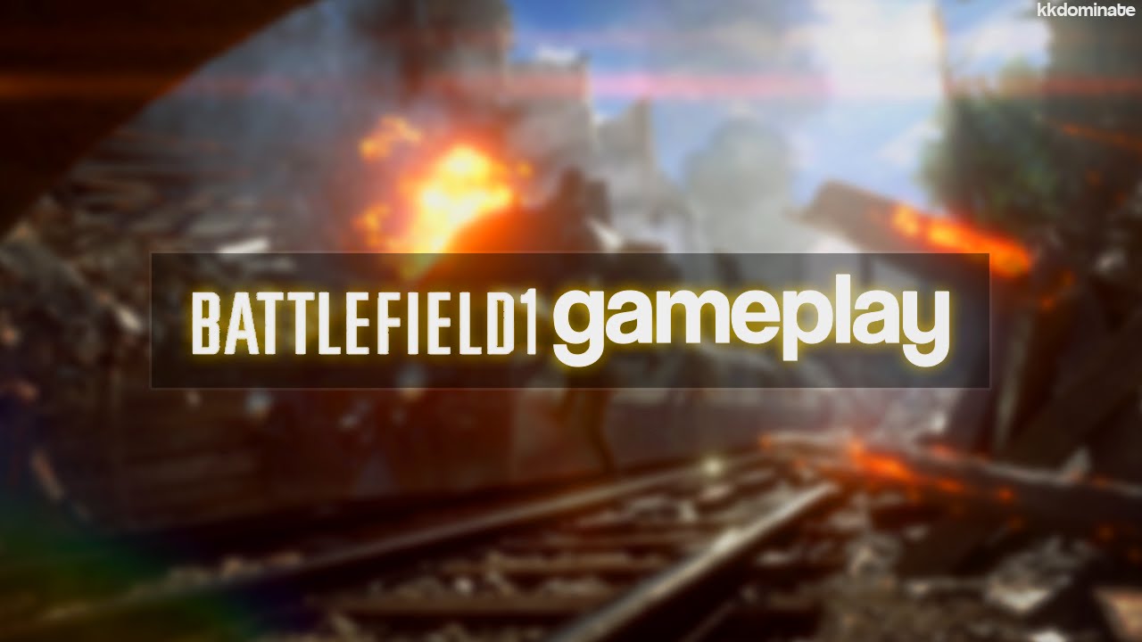 BATTLEFIELD 1 MULTIPLAYER GAMEPLAY - BATTLEFIELD 1 SNIPER GAMEPLAY - BATTLEFILED 1 PLANE GAMEPLAY