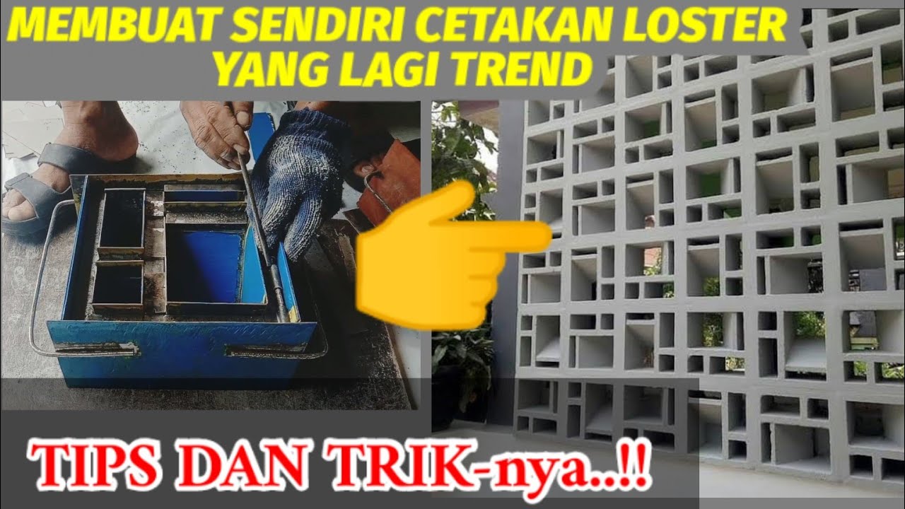 membuat cetakan roster yang lagi trend BUAT PAGAR