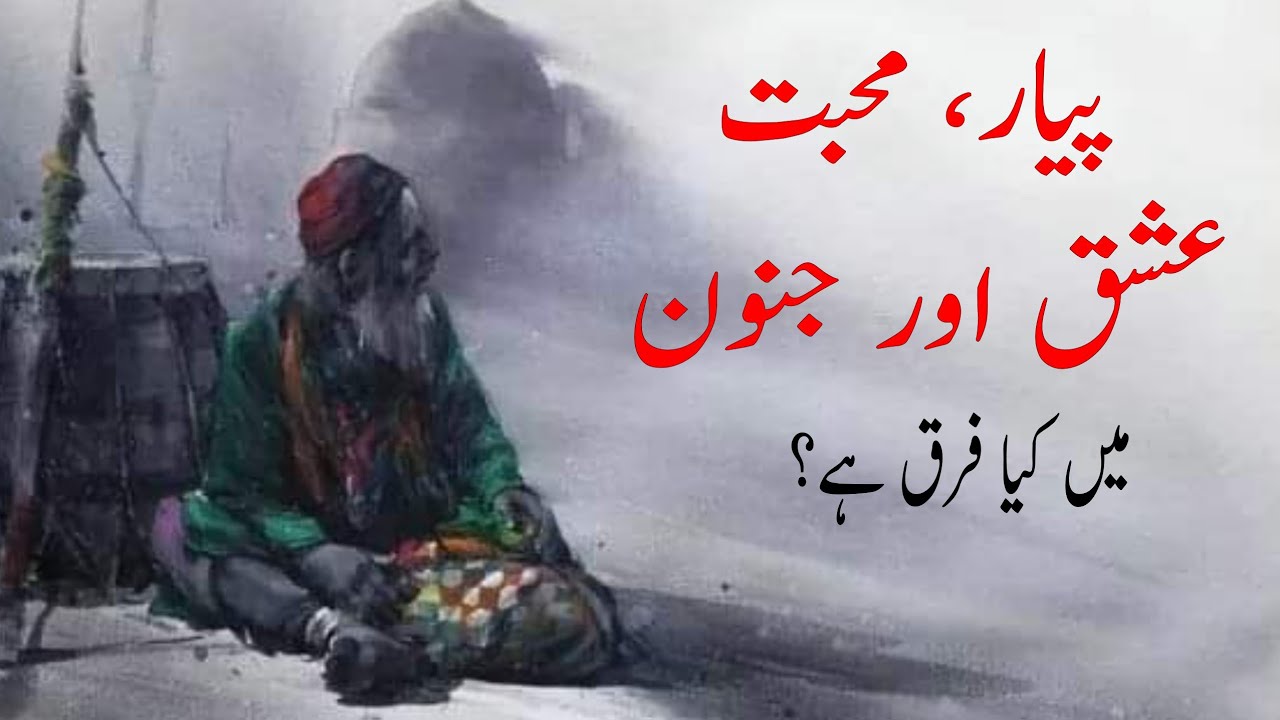 Pyaar Mohabbat Ishk Junoon || پیار محبت عشق اور جنون میں کیا فرق ہے || اردو مترادفات میں فرق