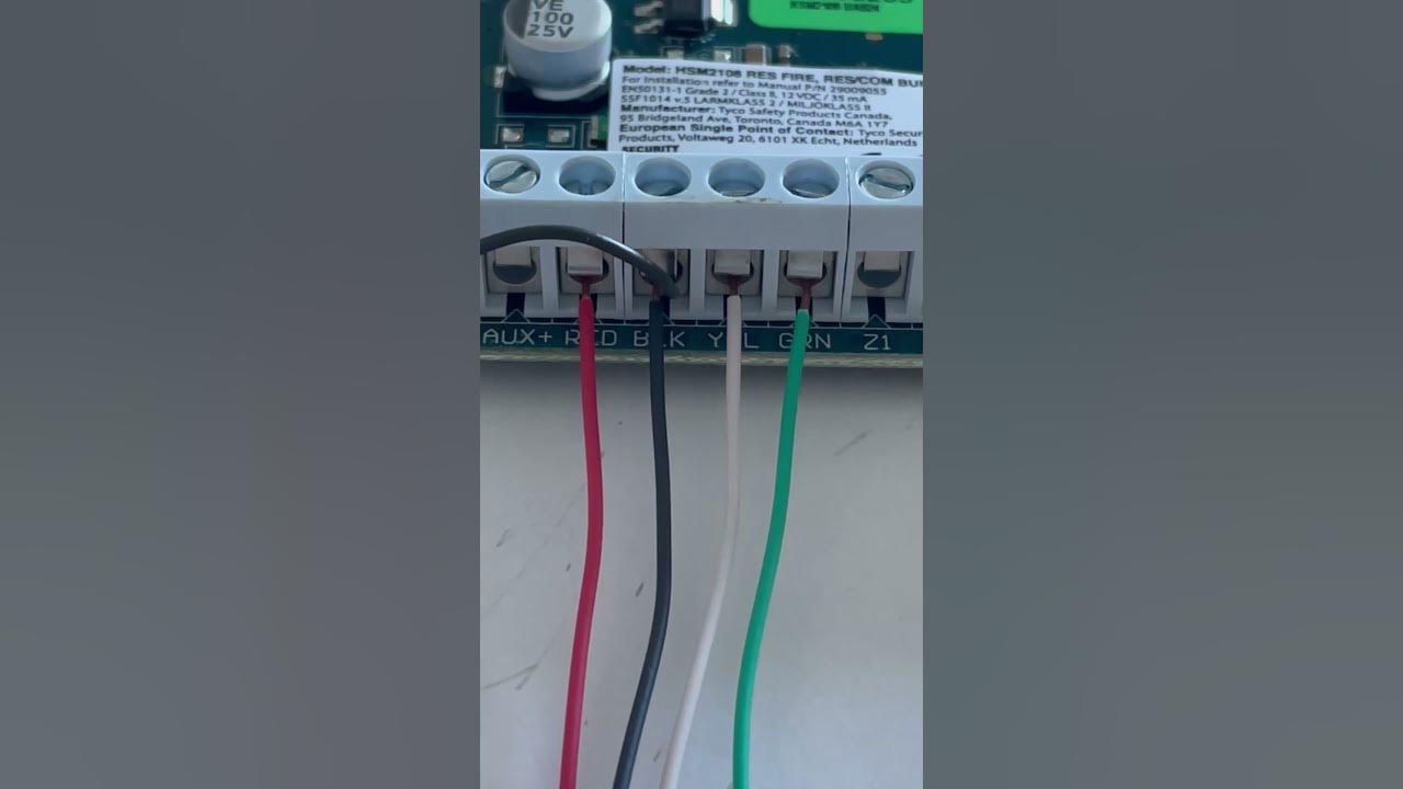 PG9WLSHW8 IQ powerG converter HSM 2108 zone expander wiring YouTube