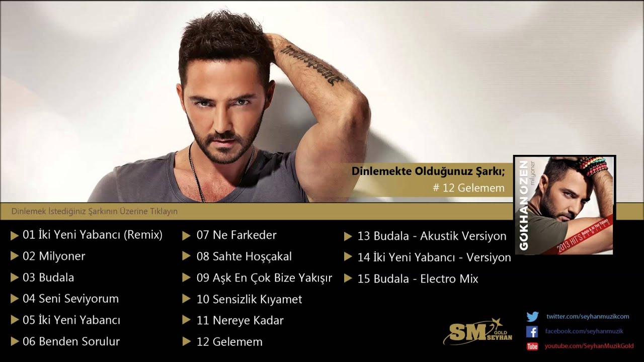 Watch Gökhan Özen - Gelemem on YouTube Watch Gökhan Özen - Gelemem on YouTube