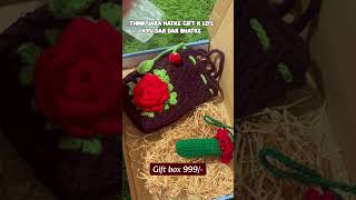 Crochet gift box #crochet #shortsvideo #trending #crochettutorial #foryou t