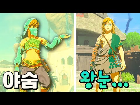 왕눈에 없어서 아쉬운 야숨 그리운 요소들은? (젤다의 전설 티어스 오브 더 킹덤)