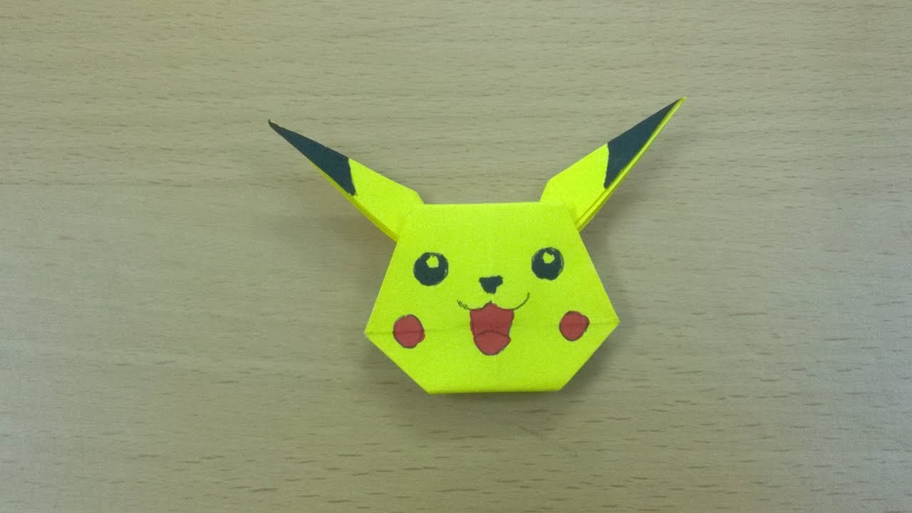 Hướng dẫn Vẽ mặt của Pikachu cho người mới bắt đầu