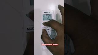 DAIKIN SPLIT AC KA REMOTE LOCK KAISE KARE....#airconditioner #daikin #remote #lock #viral