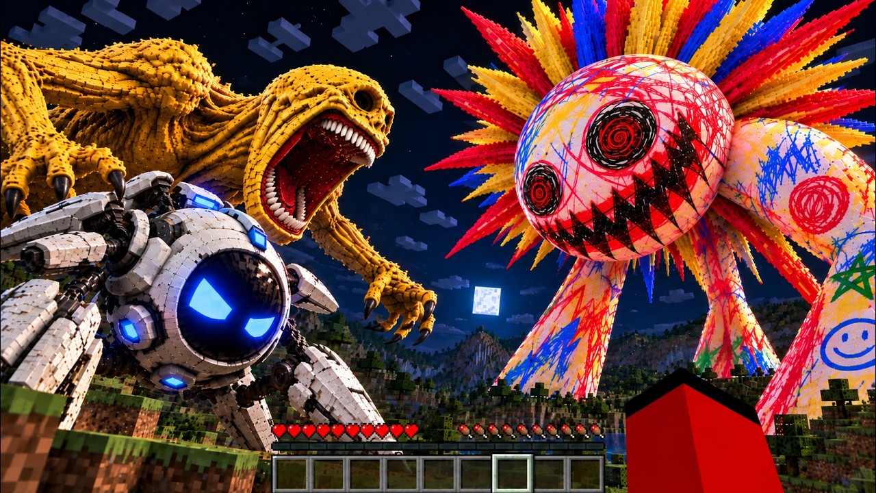 【マイクラ映画】ベリティ＆ガガピー vs ペインロット