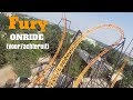 Fury @bobbejaanland - Onride (voor/achteruit)