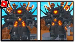 Early Access To Sonar Titan Morph In Toilet Roleplay - Roblox