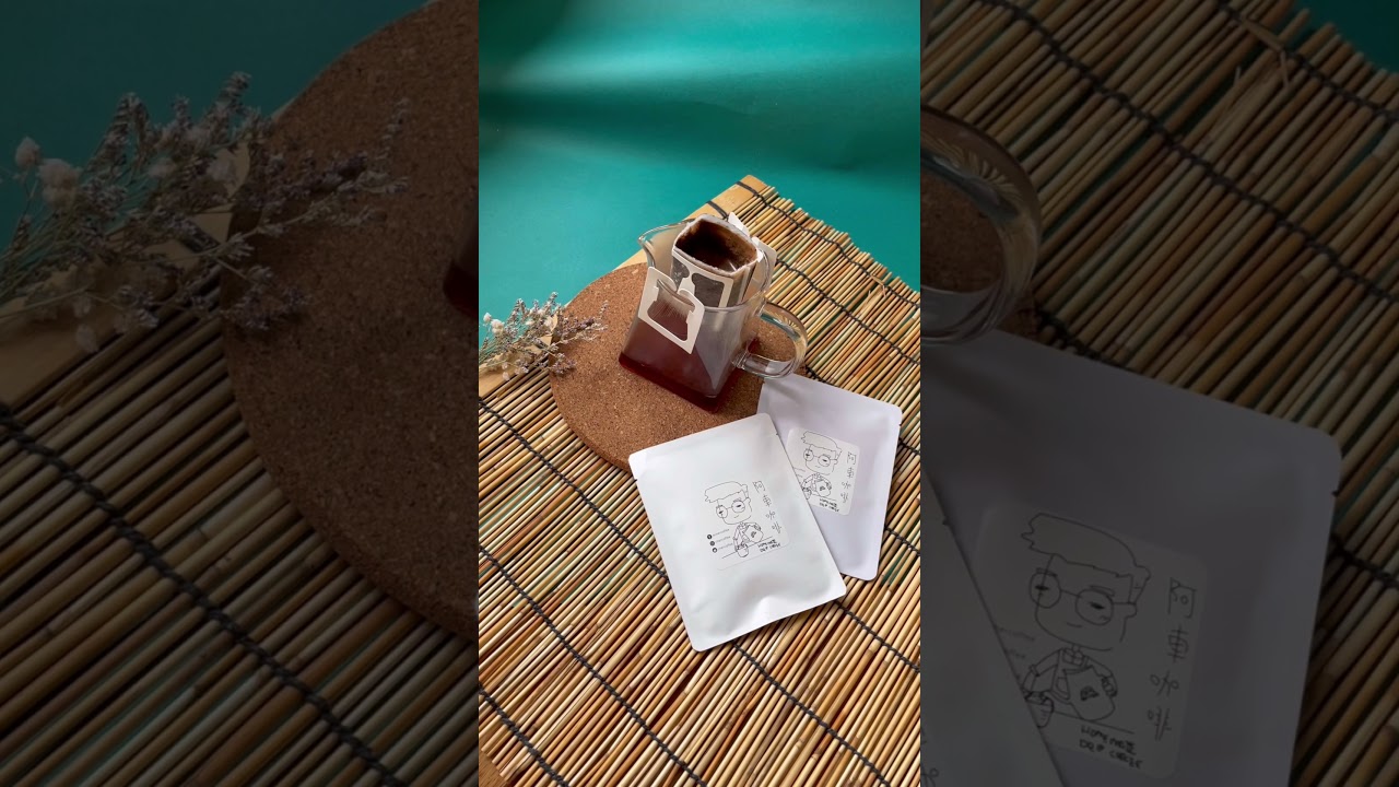 How to do a milk coffee with drip bag coffee