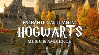 Enchanted Autumn at Hogwarts | 5 Hours Calming Harry Potter Music & Fall Ambience screenshot 1