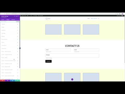 "Text & Dropdown Field" Design Settings For "Divi Form Builder With Material Design" plugin