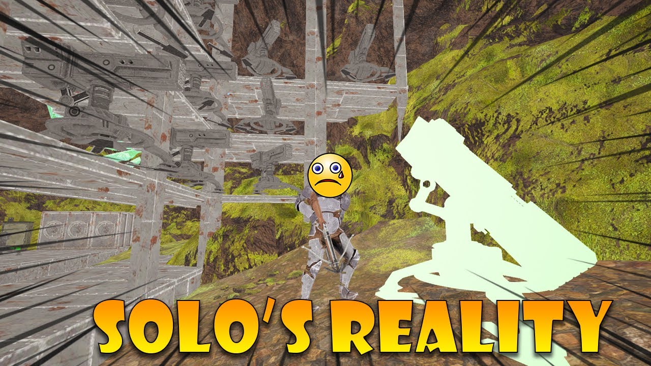 A Solo Players Reality While Playing Ark On A Capped Server... Ark pvp ...