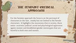 Lesson 2: Critical Approach in Analyzing a critique
